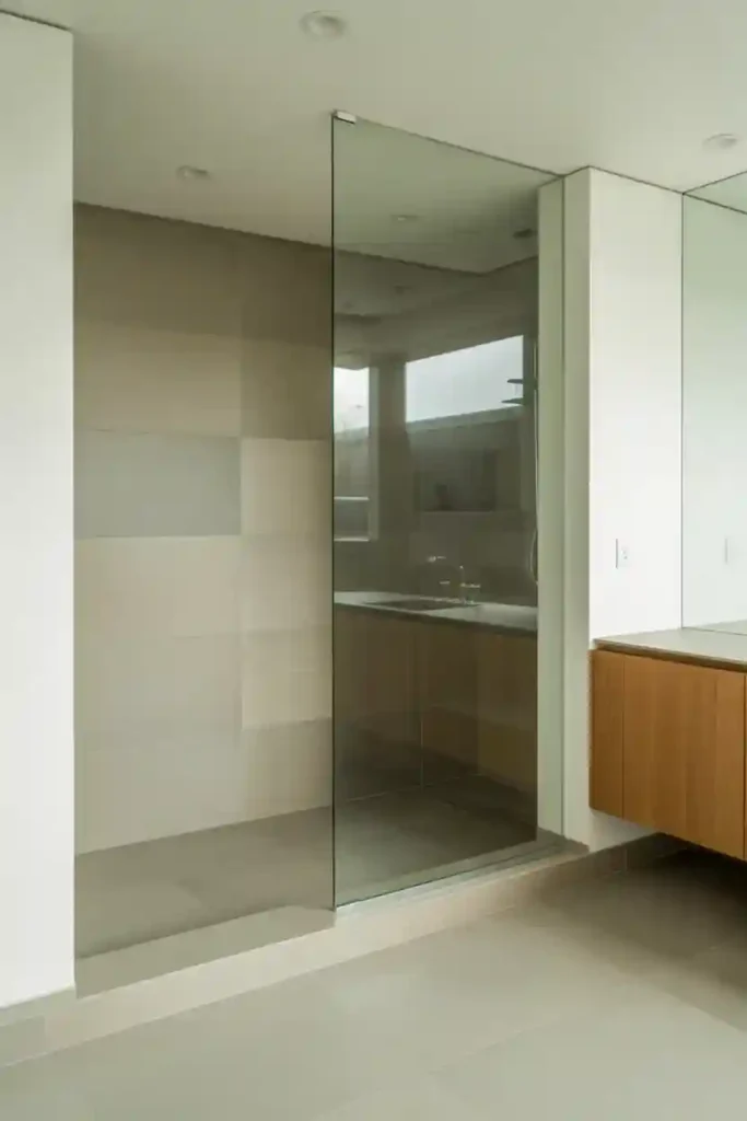 Walk-In Shower Layout