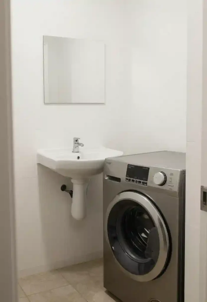 Wall-Mounted Sink for Small Laundry Rooms