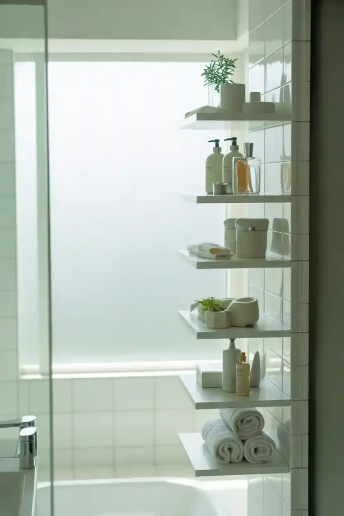 Corner Shelves to Maximize Unused Space