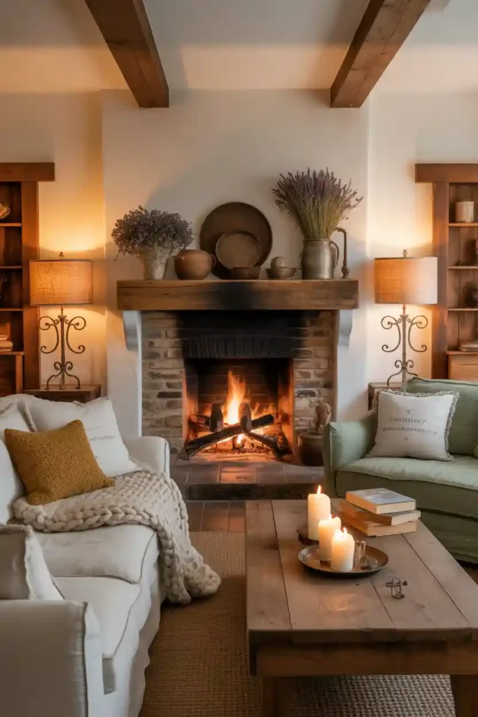 Cozy Fireplace as a Focal Point