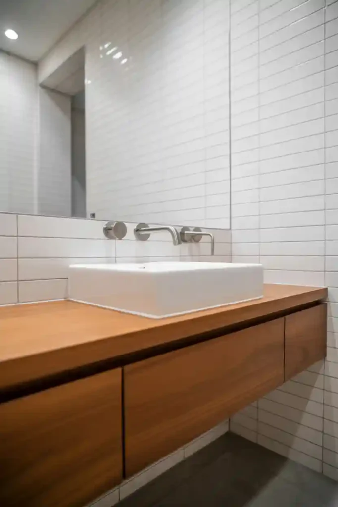 Floating Vanity Layout