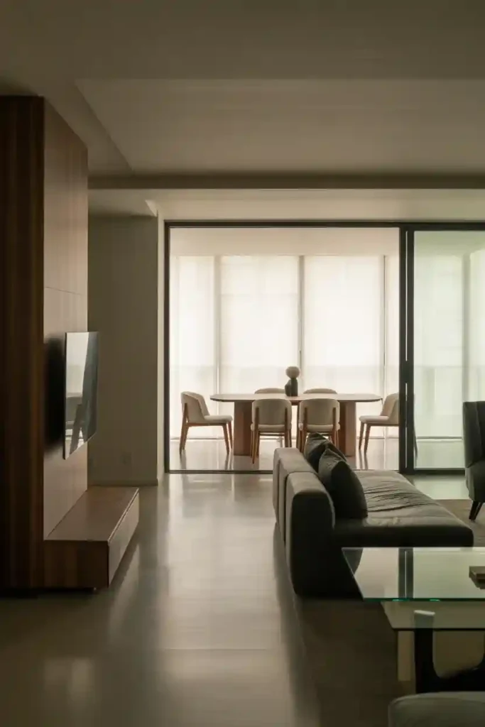 Furniture Arrangement for Flow