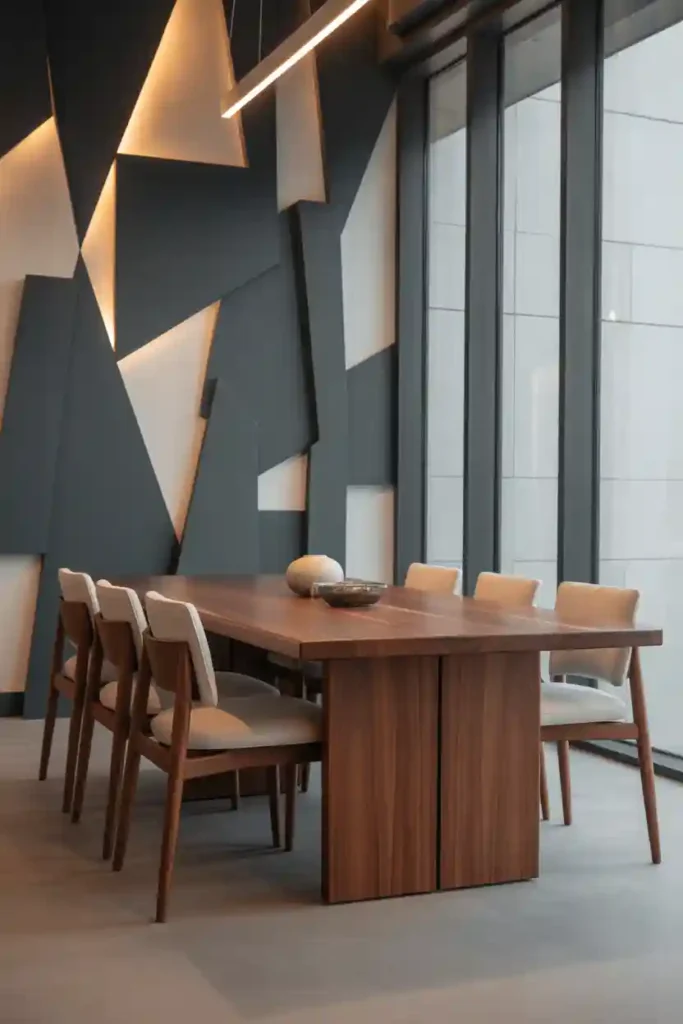 Geometric Wall Designs