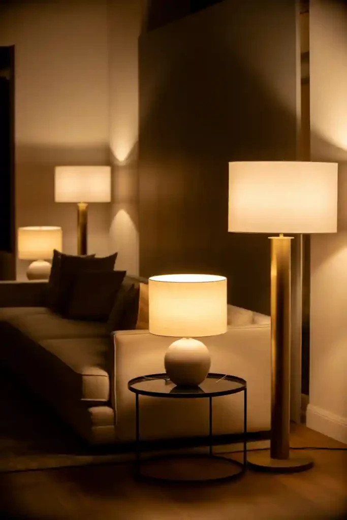 Layered Lighting for Depth and Warmth