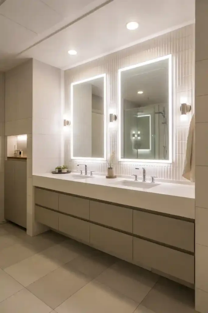 Statement Lighting with Modern Fixtures