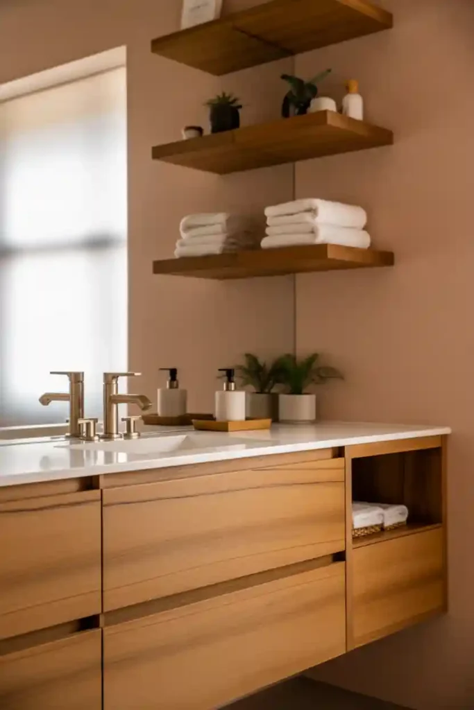 Wood Accents for Warmth