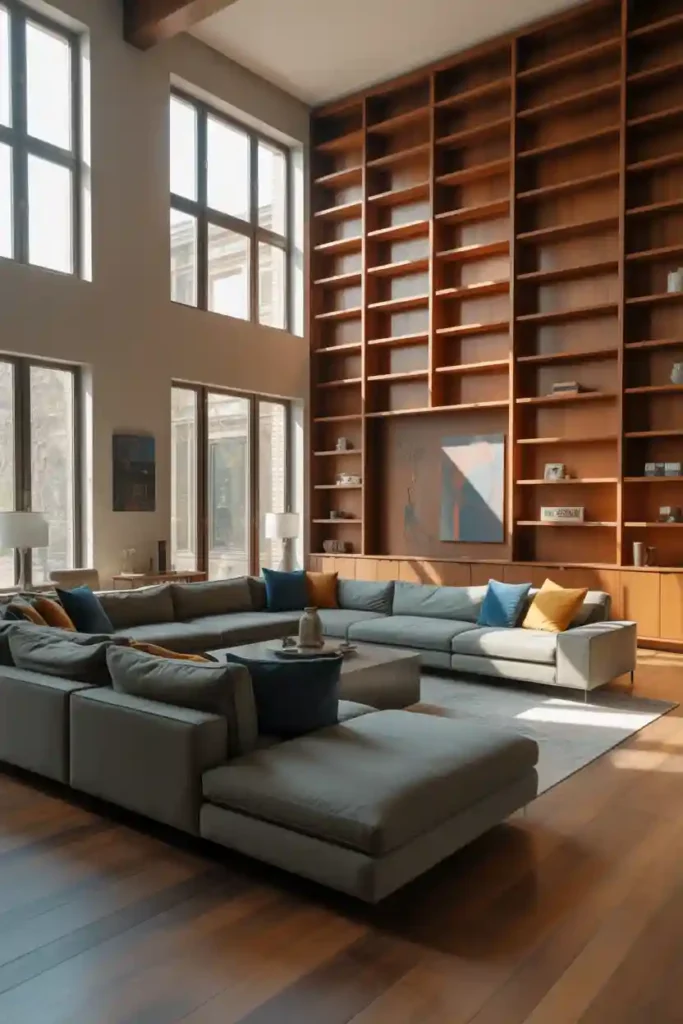 Balance Scale with Oversized Furniture