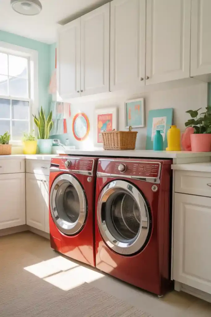 Colorful Appliances and Machines