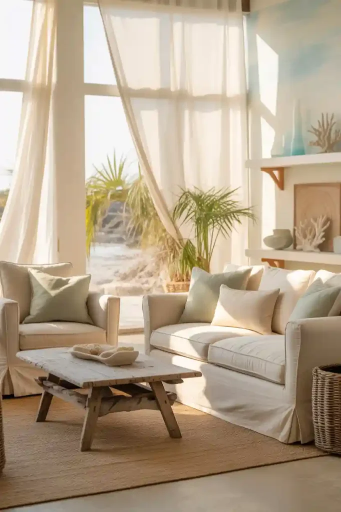 Linen or Cotton Upholstered Seating