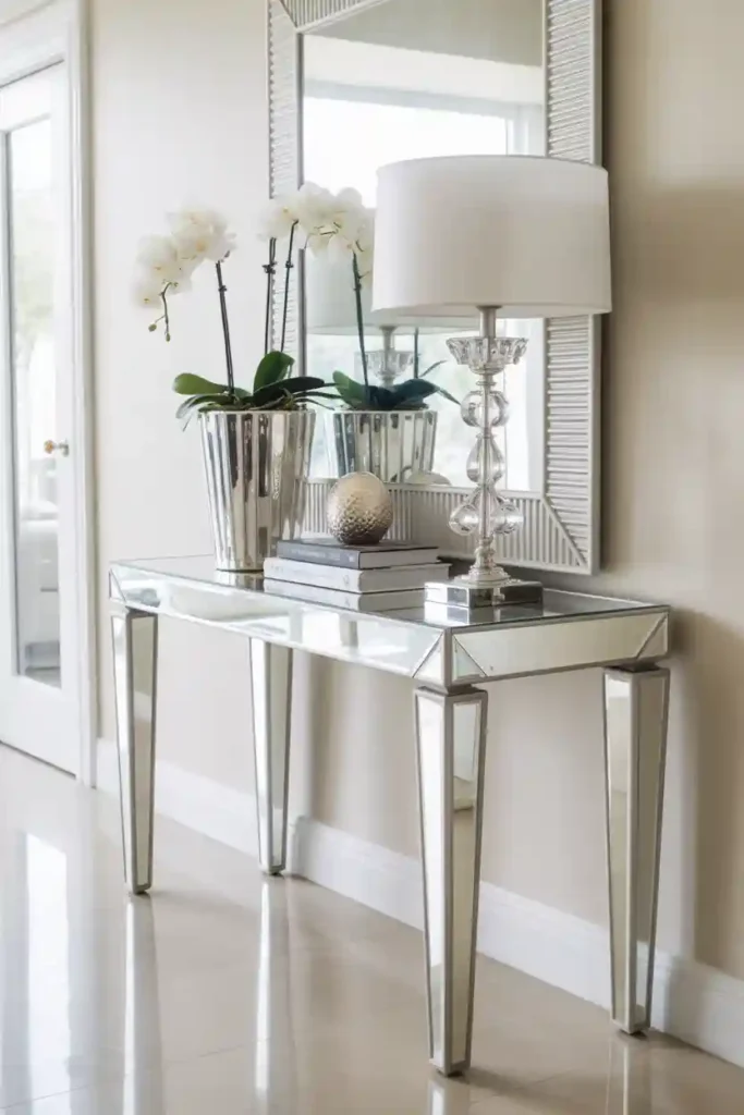 Mirrored Console Table