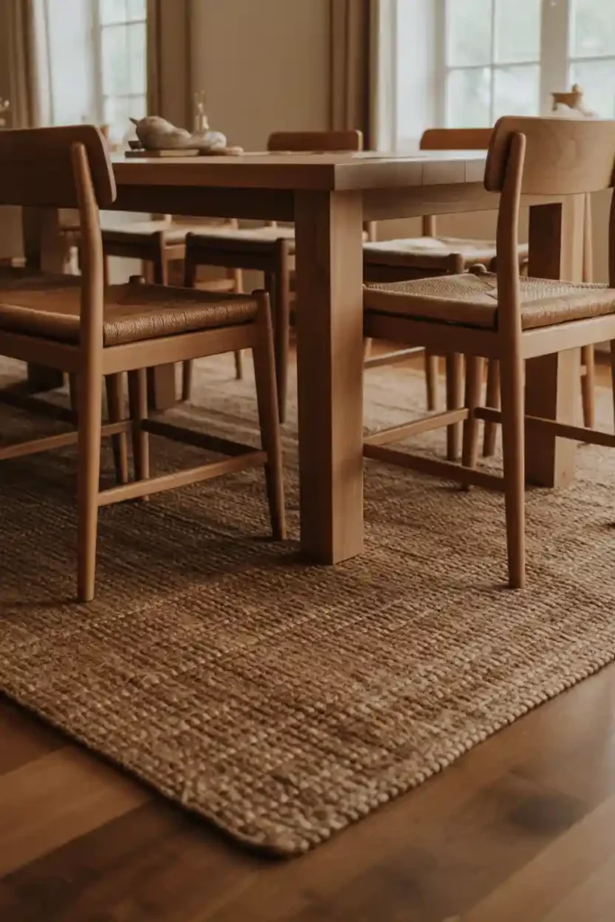 Natural Fiber Rugs for Warmth
