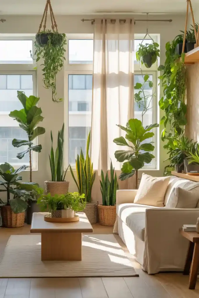 Natural Greenery and Indoor Plants