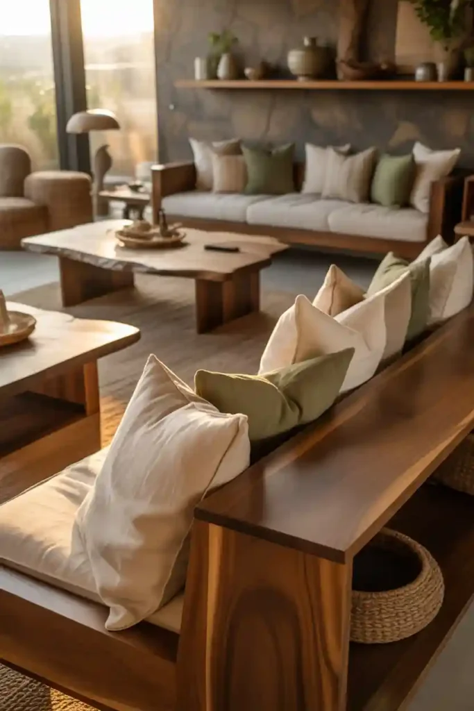 Natural Materials for Grounded Warmth