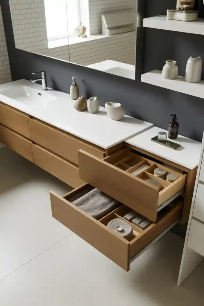 Opt for Minimalist Storage Solutions