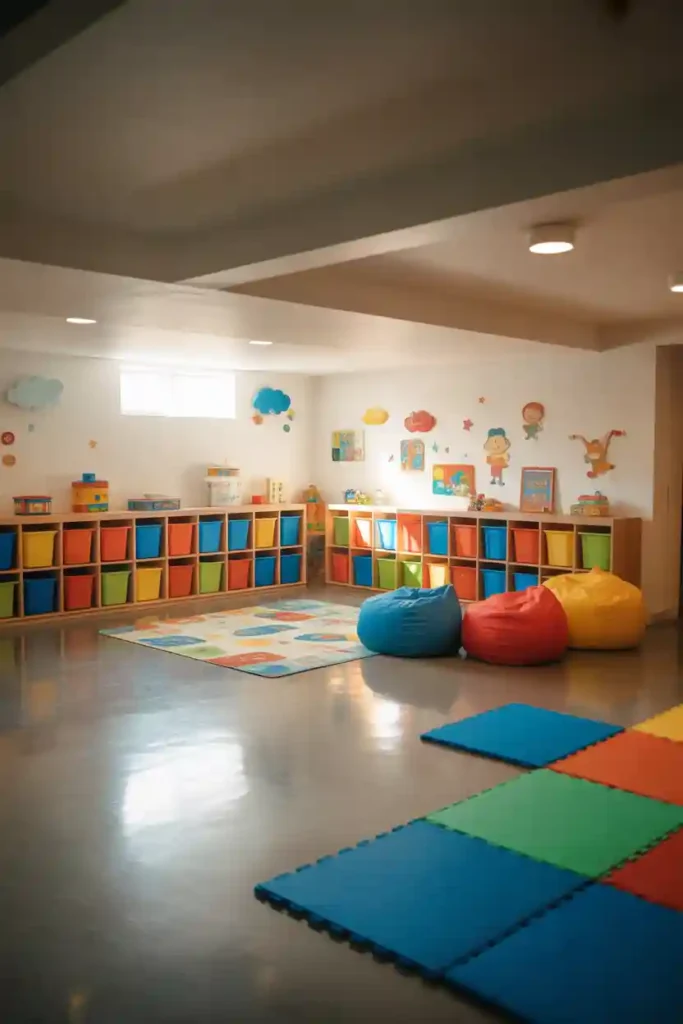 Playroom or Family Hangout Space