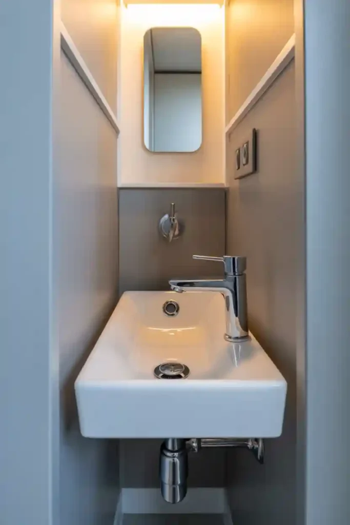 Slimline Basins for Tight Layouts
