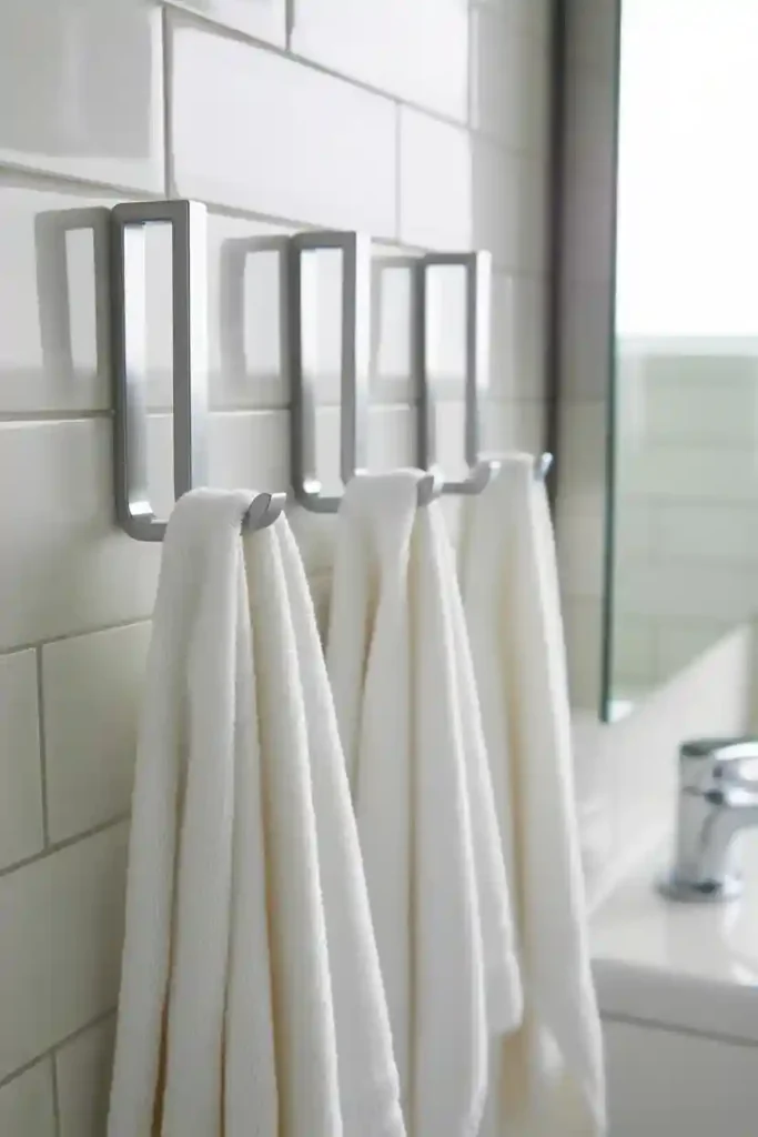  Towel Hooks for Compact Layouts