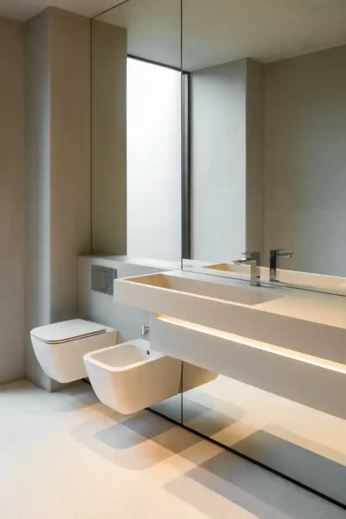 Wall-Mounted Fixtures for a Streamlined Look