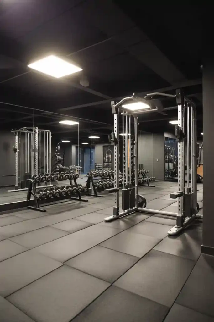 Basement Gym or Workout Area