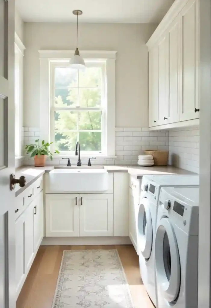 Double-Basin Laundry Sink
