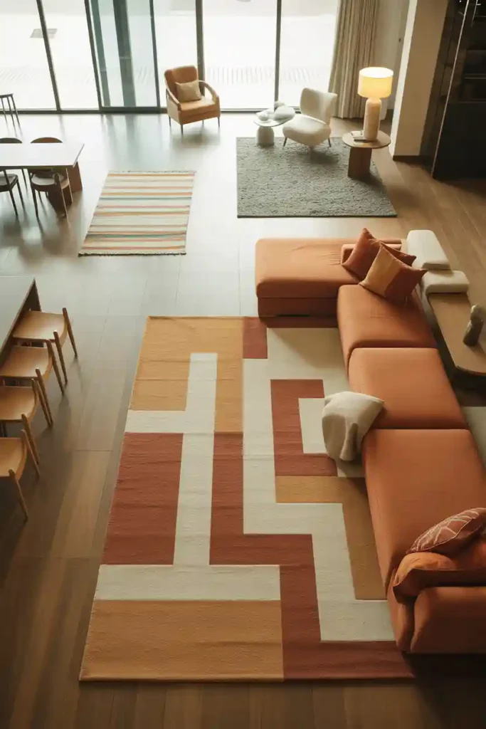 Open-Concept Spaces and Area Rugs