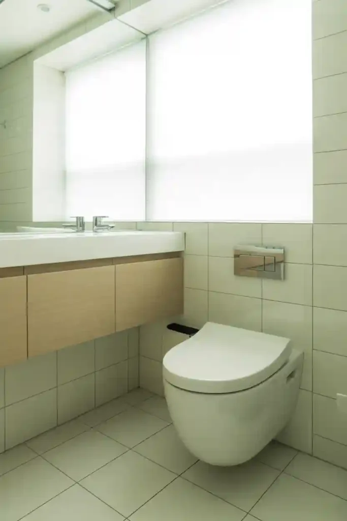 Wall-Hung Toilet Layout