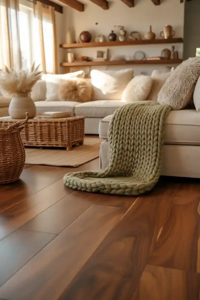 Warm Wood Accents That Add Visual Warmth