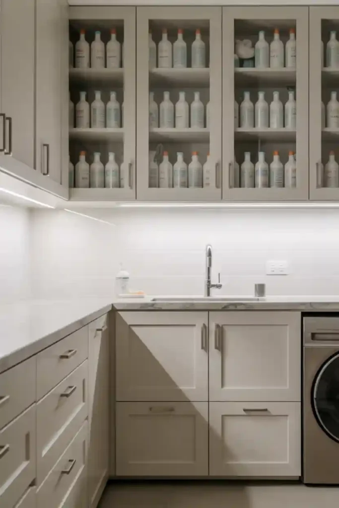 Glass-Front Cabinets 