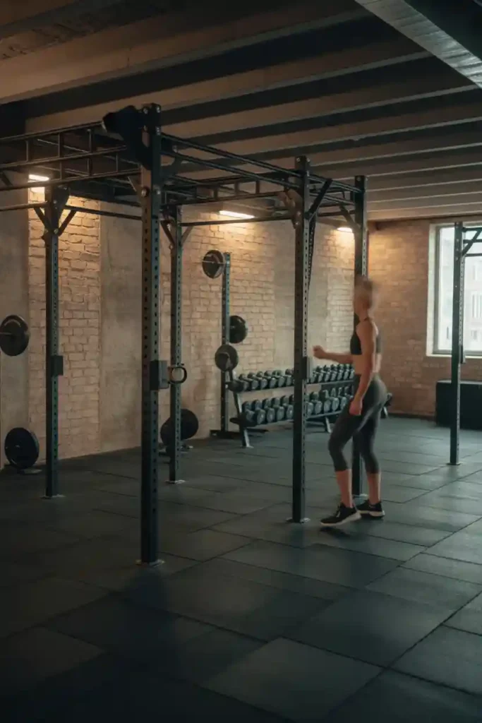  Industrial-Style Basement Gym