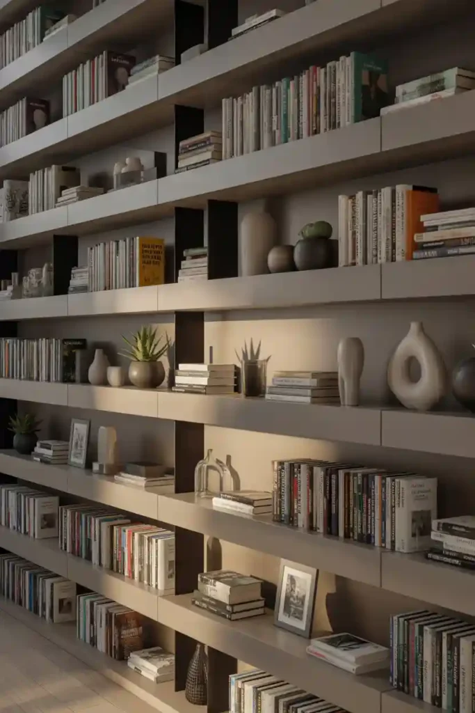 Style Books Horizontally and Vertically