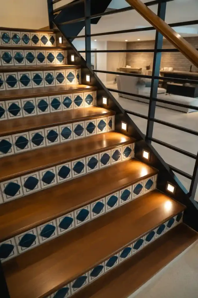 Tile or Stone Stair Risers