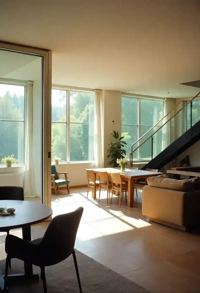 Transparent or Glass Partitions