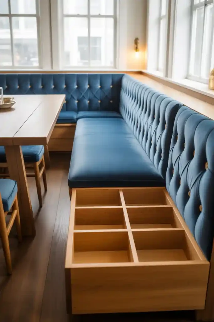 Banquette Seating with Storage