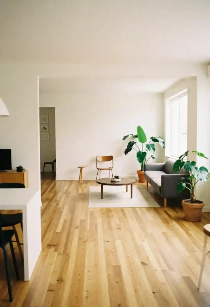 Consistent Flooring Throughout