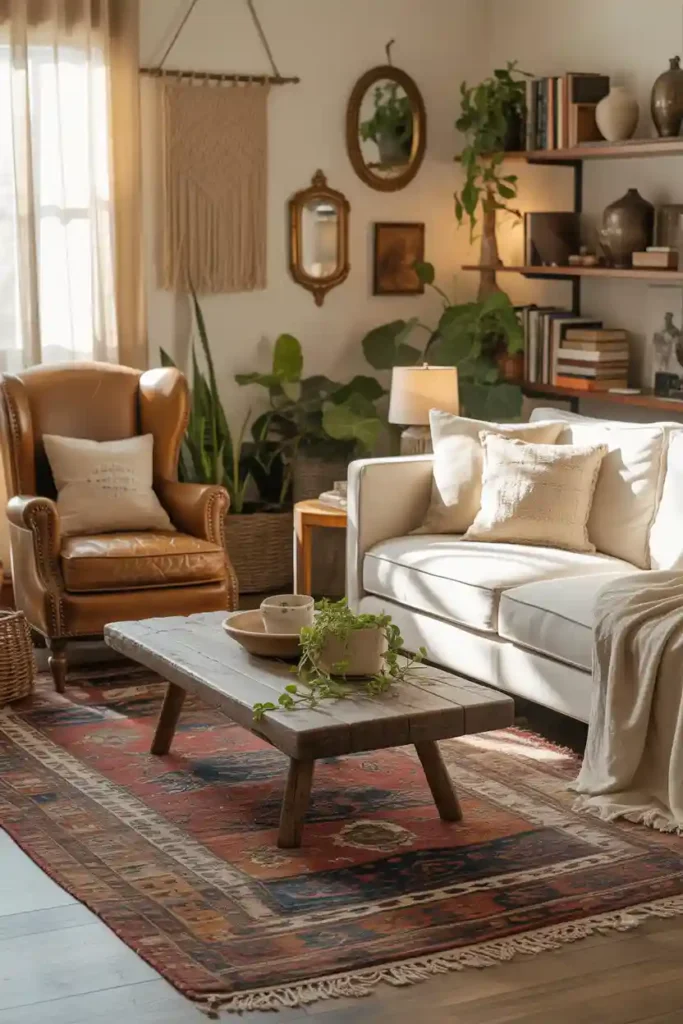 Eclectic Furniture with a Collected Look