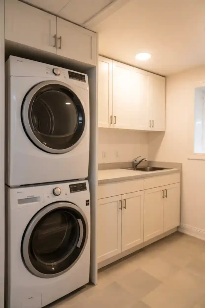 Front-Loading Appliances with Clean Lines