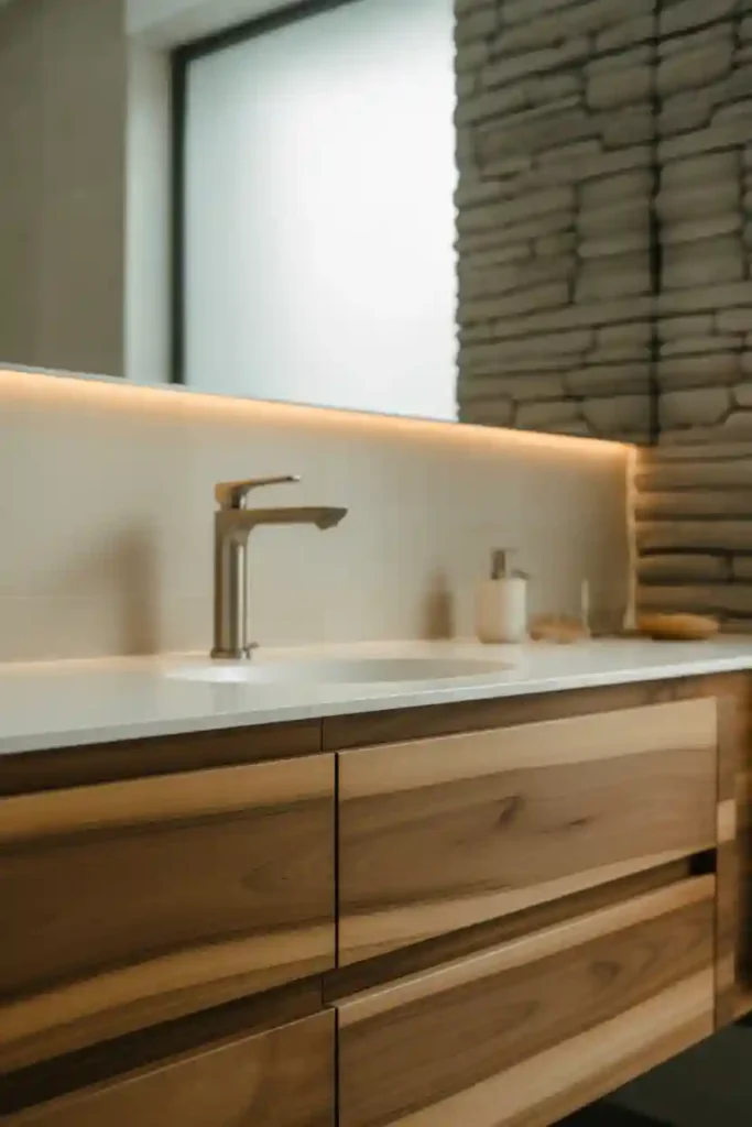 Include Natural Materials for Warmth