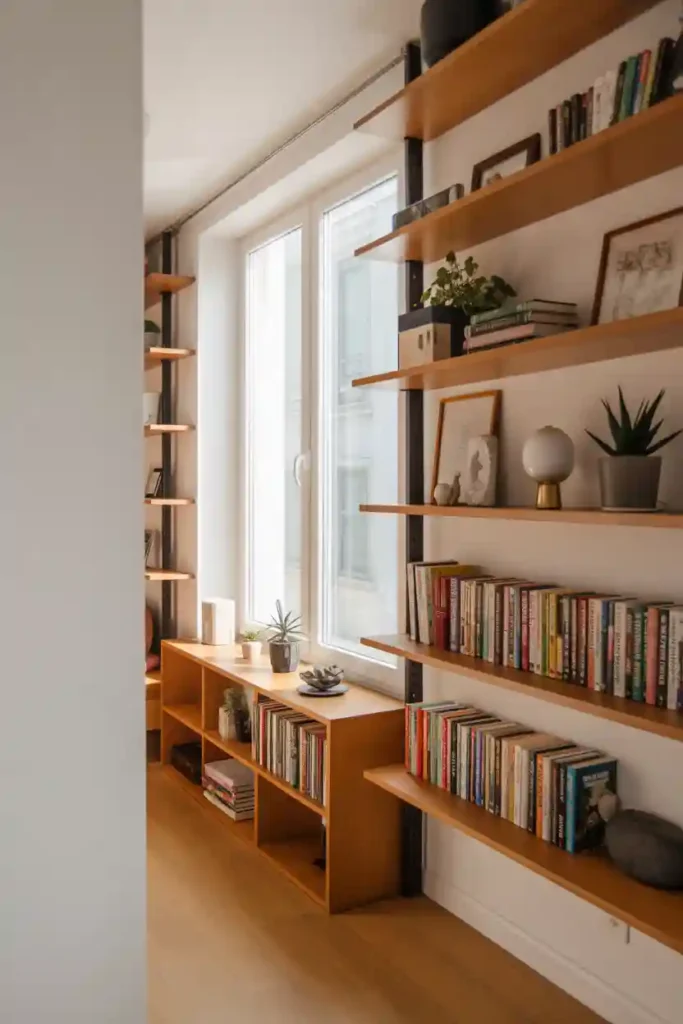 Open Shelving in Small Rooms