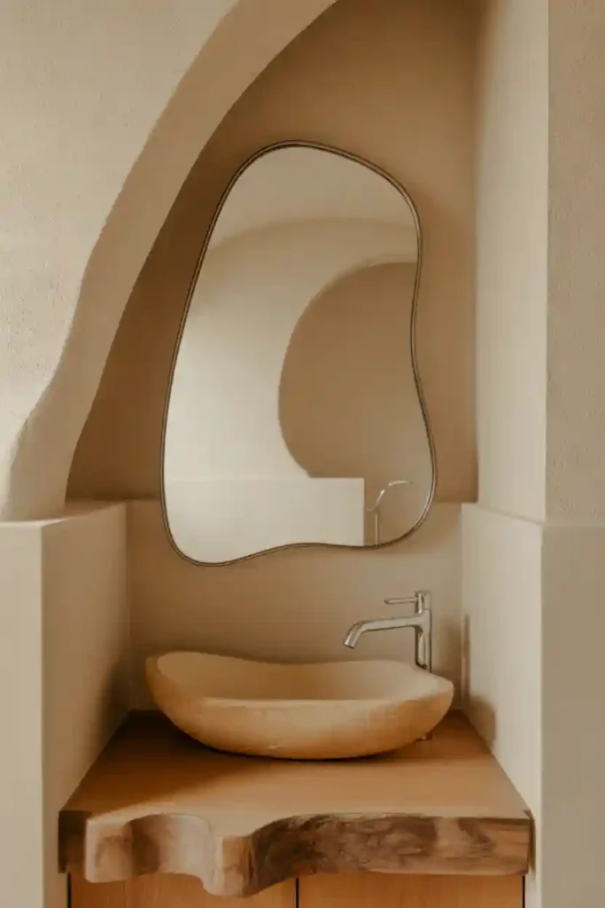 Organic Shapes for a Softer Look