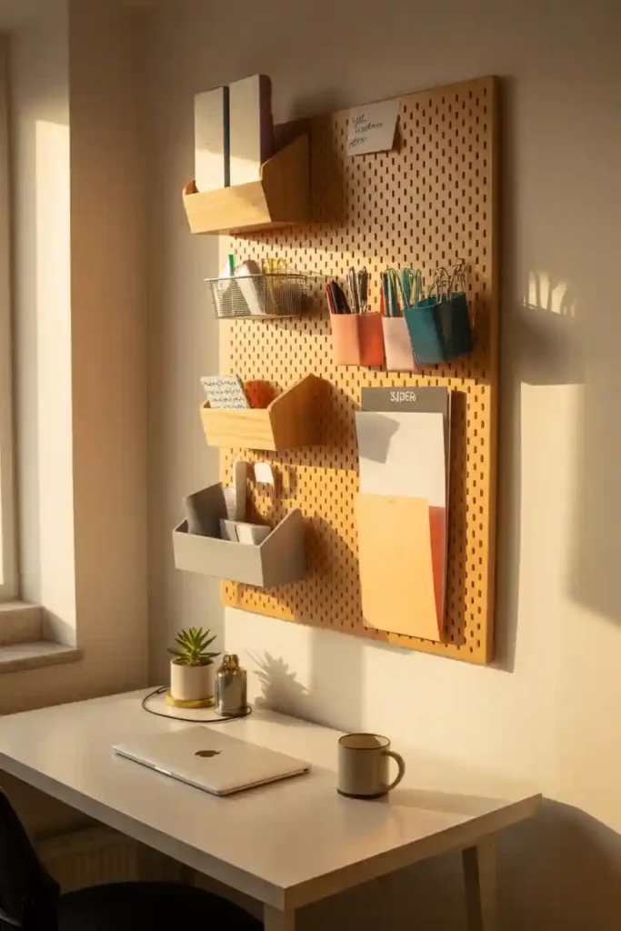 Pegboards for Custom Organization
