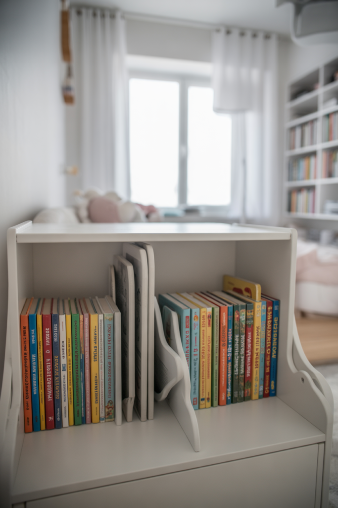 Rotating Book Displays to Limit Mess
