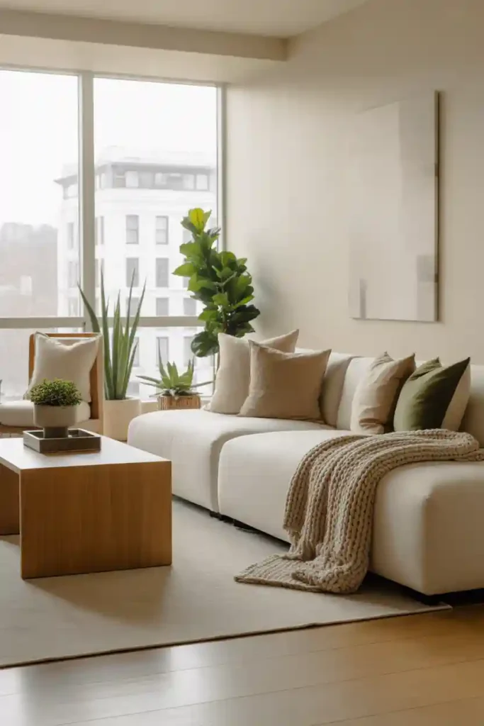 Soft Textures to Balance Clean Design