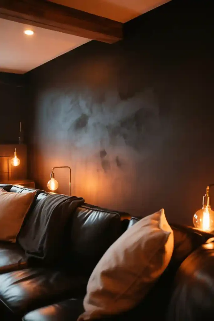 Dark Paint with Warm Undertones