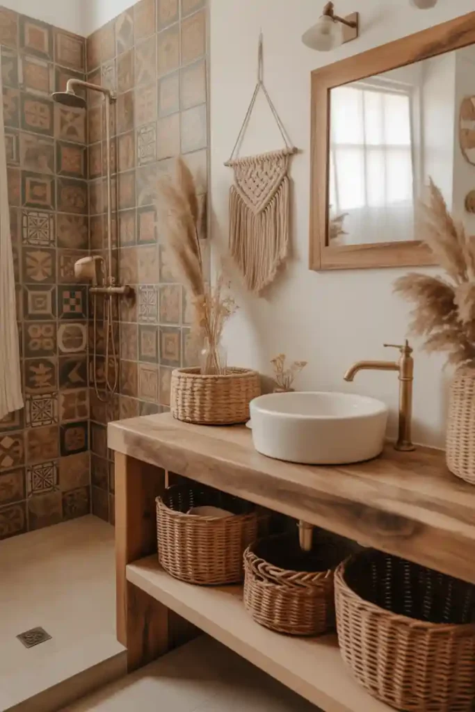  Earth-Toned Tile Patterns