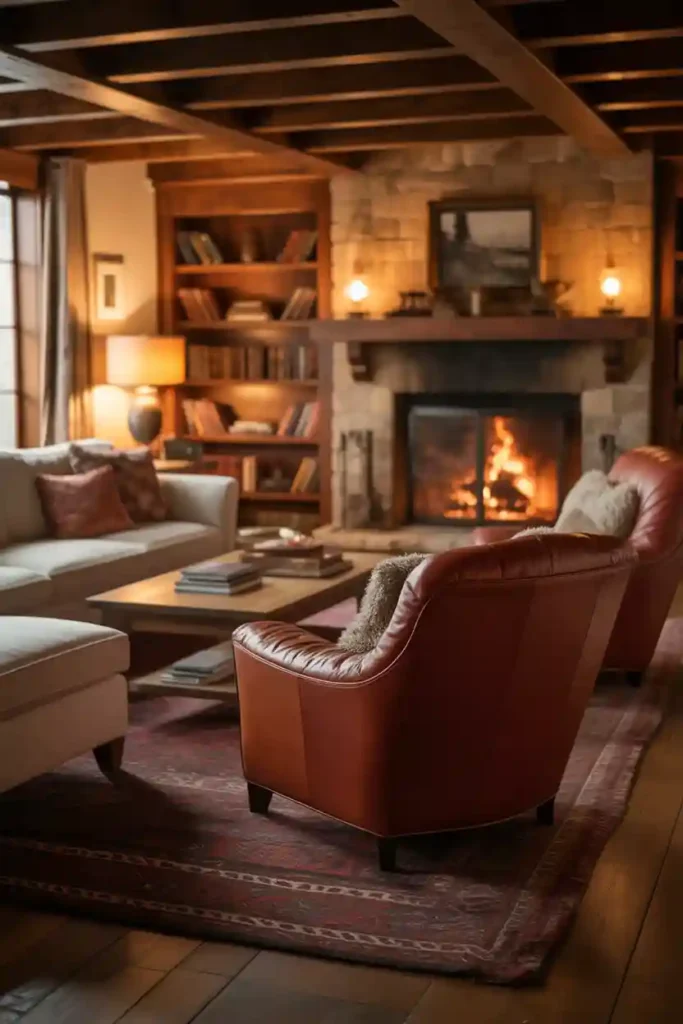 Fireplace Lighting for Ultimate Coziness