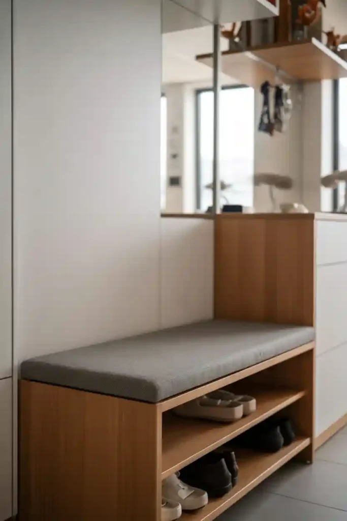 Hidden Storage Benches