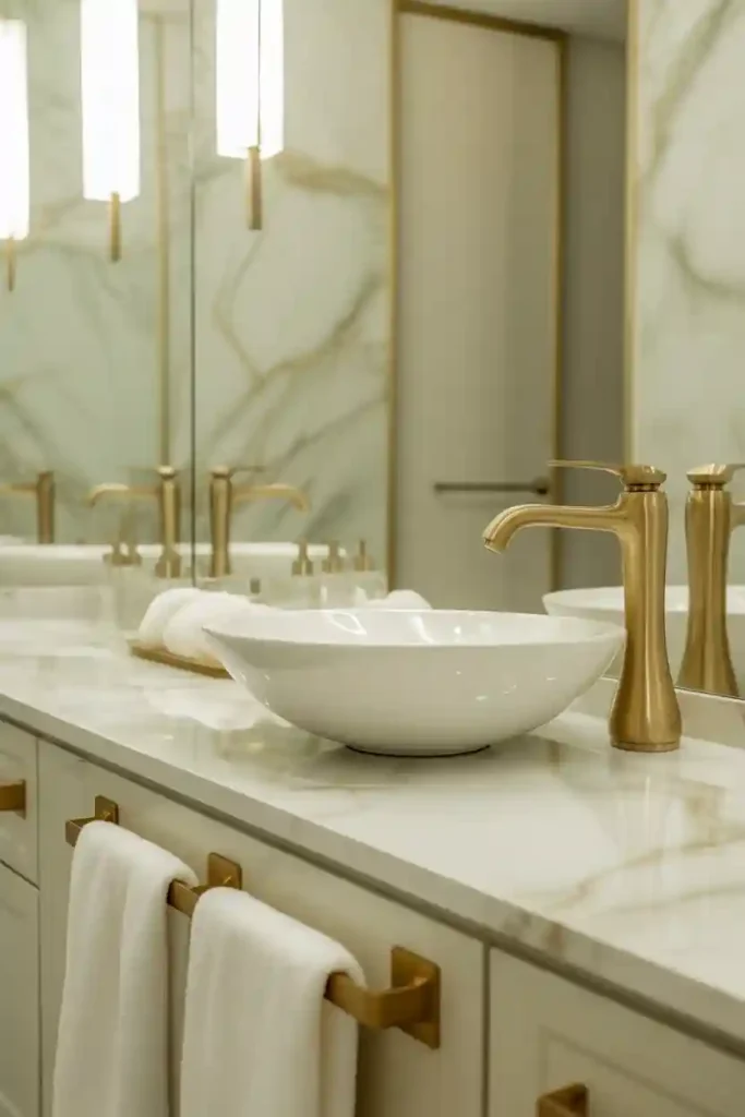 High-End Fixtures and Finishes