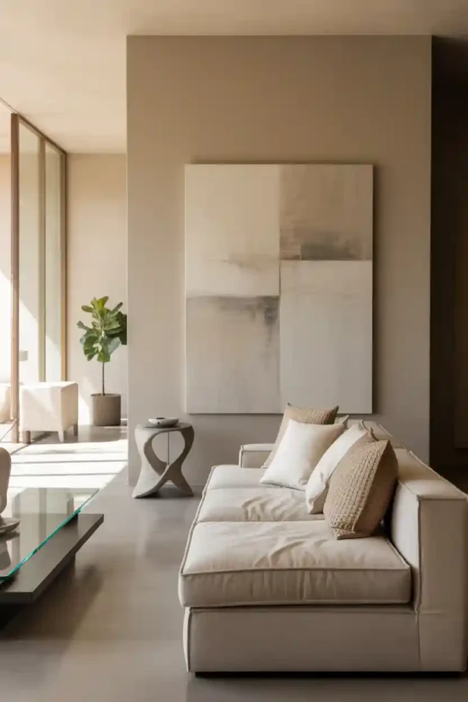 Keep Wall Art Minimal and Intentional