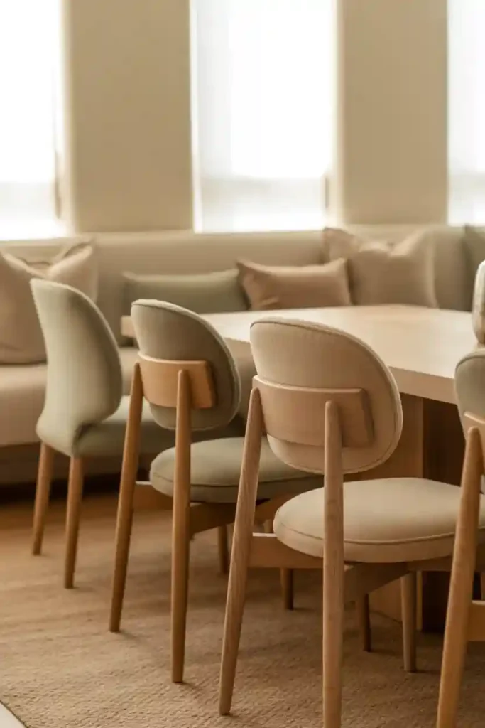 . Mix-and-Match Seating for Versatility