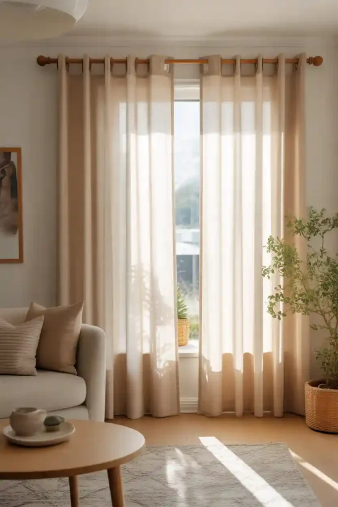 Tab-Top Curtains for Casual Charm